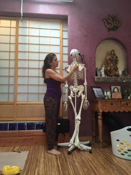 Maria with Skeleton Tucson