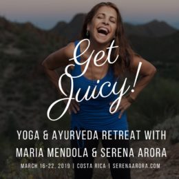 Maria and Get Juicy Retreat Announcement
